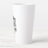 Keine Rede vor Kaffee. Milchtasse (Vorderseite)