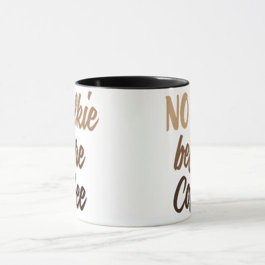 KEINE Rede vor Kaffee Tasse (Zentrum)