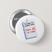 Keine Regeln bei Godfather' s-Haus Button (Vorne & Hinten)