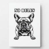 Keine Regeln Fotoplatte (Vorderseite)