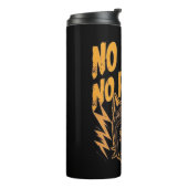 Keine Regeln kein Bedauern - Wolf Biker Graphic Thermosbecher (Nach links gedreht)