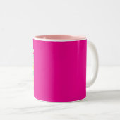 Keine Regeln nur für Vibes - Neon Gradient Kawaii- Zweifarbige Tasse (VorderseiteRechts)