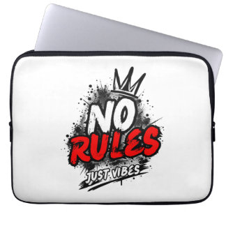 Keine Regeln, nur Vibes Laptop-Hülle Laptopschutzhülle