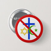 Keine Religion Button (Vorne & Hinten)
