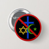Keine Religion Button (Vorne & Hinten)