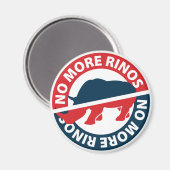 Keine RINOS mehr Magnet (Vorderseite/Rückseite)