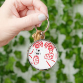 Keine Risse MIXED MARTIAL ARTS Schlüsselanhänger (Hand)