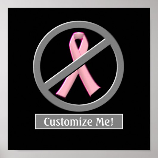 Keine rosa Ribbons mehr! Poster (Vorne)