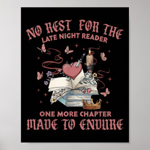 Keine Ruhe für den Spät-Nacht-Leser Ein weiteres K Poster