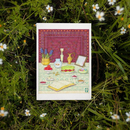 Keine Ruz neues Jahr-Karte Feiertagskarte