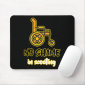 keine Schande, Menschen mit Behinderung zu bejamme Mousepad (Mit Mouse)