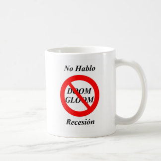 Keine Schicksals-Trübsinn-Tasse Kaffeetasse
