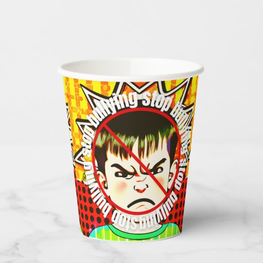 Keine Schikanen Pappbecher (Links)