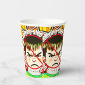 Keine Schikanen Pappbecher (Rechts)