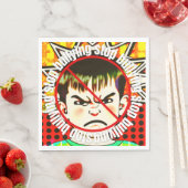 Keine Schikanen Serviette (Beispiel)