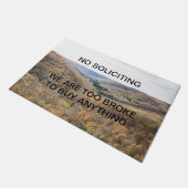 KEINE SCHLACHTTÜR FUßMATTE (Schrägansicht)