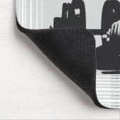 Keine Schmerzen kein Gewinn Moderne Pop Kunstvorla Mousepad (Ecke)