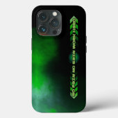 Keine Schmerzen keine Arbeit hart grün Case-Mate iPhone Hülle (Rückseite)