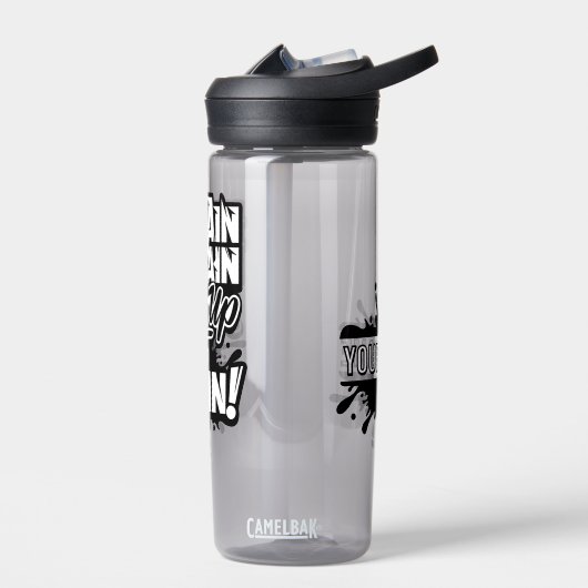 Keine Schmerzen Keine Personalisierte Spielmotivat Trinkflasche (Links)