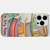 Keine schmutzigen Teller Case-Mate iPhone Hülle (Rückseite (Horizontal))