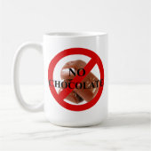 Keine Schokolade Kaffeetasse (Links)