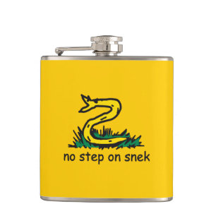 Keine Schritte auf snek memes Gadsden parody SnekR Flachmann
