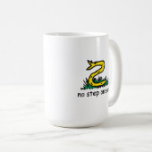 Keine Schritte auf snek memes Gadsden parody SnekR Kaffeetasse (VorderseiteRechts)