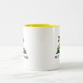 Keine Schritte auf snek memes Gadsden parody SnekR Zweifarbige Tasse (Mittel)