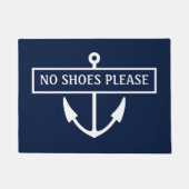 Keine Schuhe, bitte Dock Mat. Fußmatte (Vorderseite)