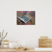 Keine Schuhe, keine Probleme. . ... Poster (Küche)