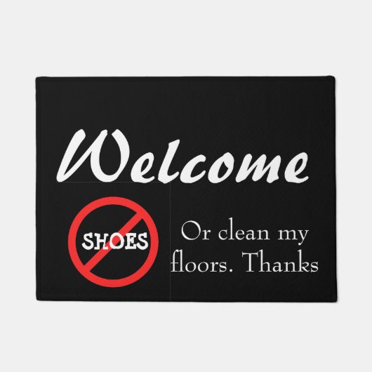 Keine Schuhhaus-Fußmatte Fußmatte (Vorderseite)