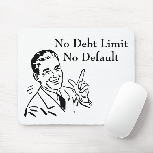 Keine Schulden, kein Standard Mousepad (Mit Mouse)