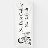 Keine Schulden, keine Standardeinstellung Banner (Vertikal)