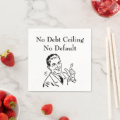 Keine Schulden, keine Standardeinstellung Serviette (Beispiel)