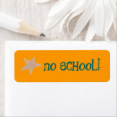 Keine Schule Aufkleber (Insitu)