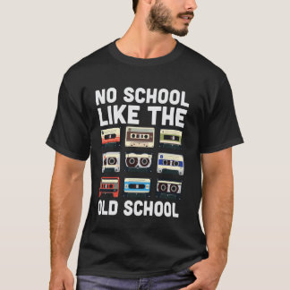 Keine Schule wie die alte Schule Kassette Vintage T-Shirt