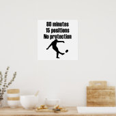 Keine Schutzvorkehrungen Poster (Küche)