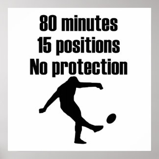 Keine Schutzvorkehrungen Poster