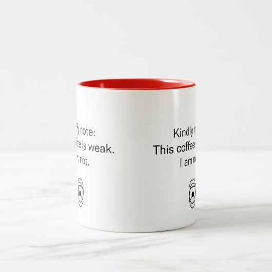 Keine schwache Tasse (Mittel)