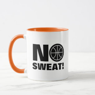 Keine Schweiß-Fun-Tasse für Basketballspieler Tasse