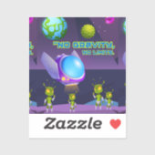 Keine Schwerkraftgrenzwerte Aufkleber (Blatt)