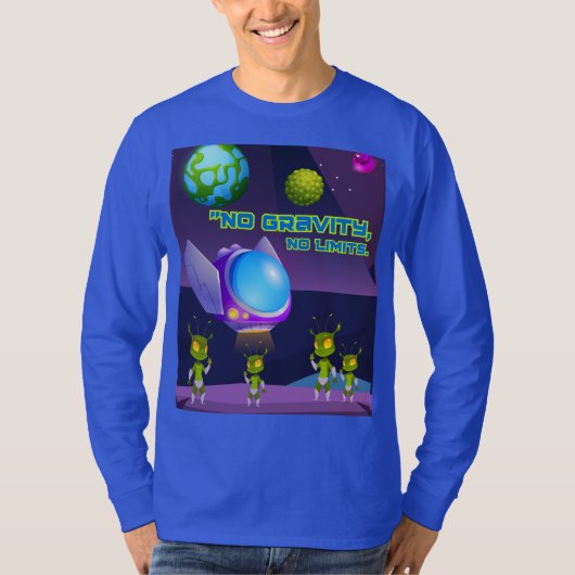 Keine Schwerkraftgrenzwerte T-Shirt (Vorderseite)