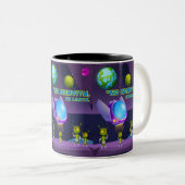 Keine Schwerkraftgrenzwerte Zweifarbige Tasse (VorderseiteRechts)