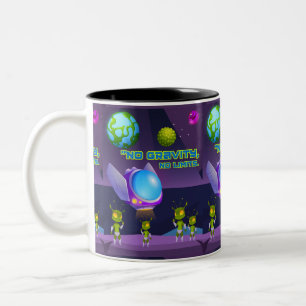 Keine Schwerkraftgrenzwerte Zweifarbige Tasse