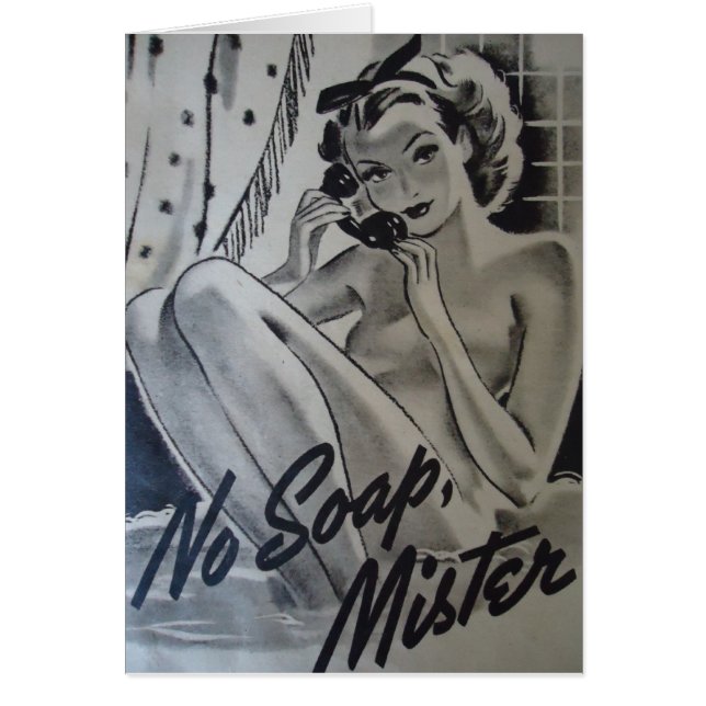 Keine Seife, Mister (Vorne)