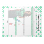 Keine Selbstgefälligkeit - Planung der Concept Car Notizblock (Vorderseite)