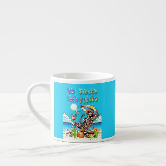 Keine Siesta Let's Fiesta Espressotasse (Links)