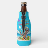 Keine Siesta Let's Fiesta Flaschenkühler (Flasche Rückseite)