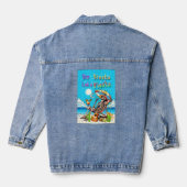 Keine Siesta Let's Fiesta Jeansjacke (Rückseite)