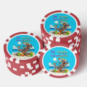 Keine Siesta Let's Fiesta Pokerchips (Stapel)